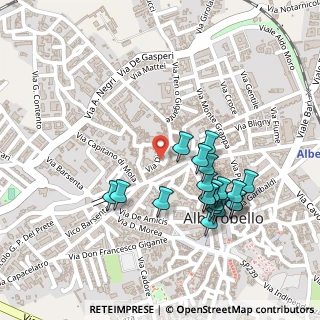 Mappa Via Generale Diaz, 70011 Alberobello BA, Italia (0.251)
