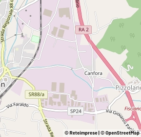 Mappa Via delle industrie, 84084 Mercato San Severino SA, Italia (0.26154)