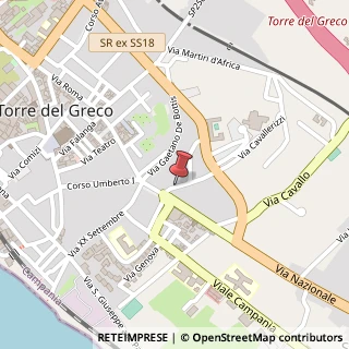 Mappa Via Cavallerizzi, 3, 80059 Torre del Greco, Napoli (Campania)