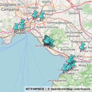 Mappa Via Baia, 80059 Torre del Greco NA, Italia (7.2545)