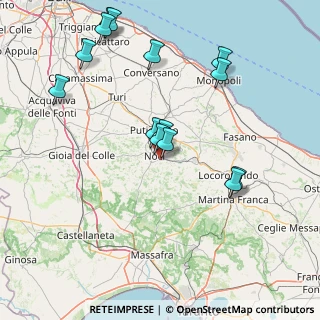 Mappa Zona G, 70015 Noci BA, Italia (18.245)