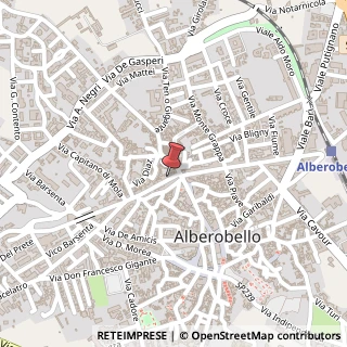 Mappa Via Cesare Battisti, numero 19, 70011 Alberobello, Bari (Puglia)