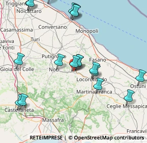 Mappa Via Marco Sgobba, 70011 Alberobello BA, Italia (19.97222)