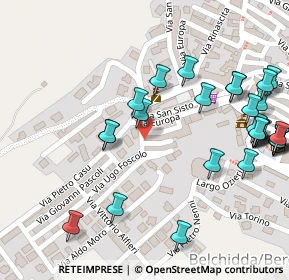 Mappa OT 07022, 07022 Berchidda SS, Italia (0.16552)