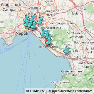 Mappa Via Comizi, 80059 Torre del Greco NA, Italia (7.2075)