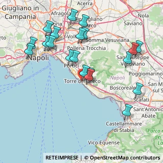 Mappa Via Comizi, 80059 Torre del Greco NA, Italia (9.3495)