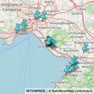 Mappa Via Comizi, 80059 Torre del Greco NA, Italia (7.2535)