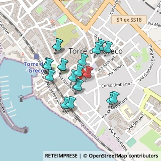 Mappa Strada Gradoni e Cancelli, 80059 Torre del Greco NA, Italia (0.188)