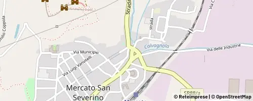 Mappa Mercato San Severino
