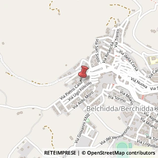 Mappa Via casu 27, 07022 Berchidda, Sassari (Sardegna)