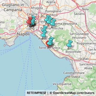 Mappa Vicolo Portosalvo, 80059 Torre del Greco NA, Italia (7.85133)