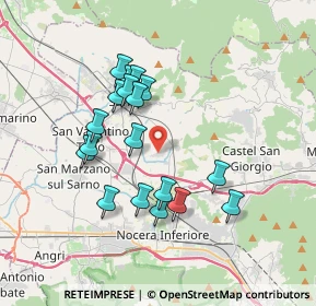 Mappa Via Masseria Spagnuolo, 84087 Sarno SA, Italia (3.49333)