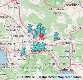 Mappa Via Masseria Spagnuolo, 84087 Sarno SA, Italia (4.75182)