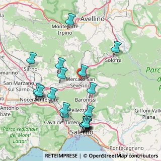 Mappa Via Municipio, 84088 Mercato San Severino SA, Italia (9.6285)