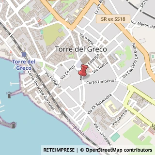 Mappa Via Beato Vincenzo Romano, 80059 Torre del Greco NA, Italia, 80059 Torre del Greco, Napoli (Campania)