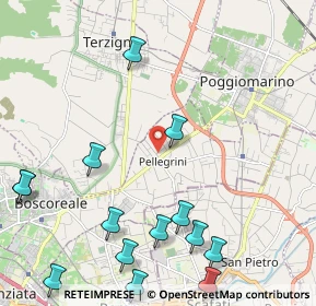 Mappa Via Masseria Cola, 80041 Boscoreale NA, Italia (3.04143)
