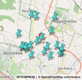 Mappa Via Masseria Cola, 80041 Boscoreale NA, Italia (1.9115)