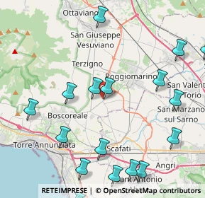 Mappa Via Masseria Cola, 80041 Boscoreale NA, Italia (6.2795)