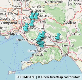 Mappa Via Masseria Cola, 80041 Boscoreale NA, Italia (9.91455)