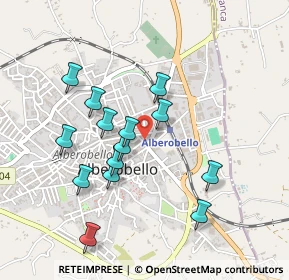 Mappa Via Vittime del Fascismo, 70011 Alberobello BA, Italia (0.46429)