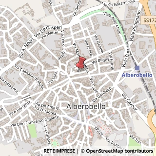 Mappa Via 24 Maggio, 18, 70011 Alberobello, Bari (Puglia)