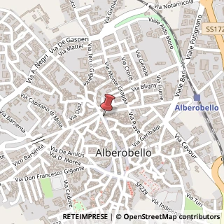 Mappa Corso Vittorio Emanuele, 68, 70011 Alberobello, Bari (Puglia)