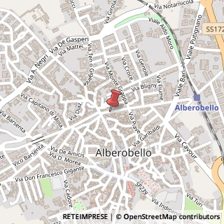 Mappa Corso Trieste e Trento, 7/A, 70011 Alberobello, Bari (Puglia)