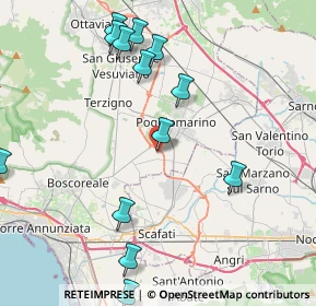 Mappa Via Boccapianola, 80041 Boscoreale NA, Italia (5.36357)