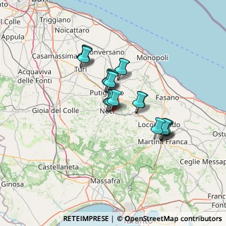 Mappa Viale della tecnica e dell'innovazione, 70015 Noci BA, Italia (10.736)