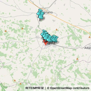 Mappa Via Elio Vittorini, 70015 Noci BA, Italia (2.00308)