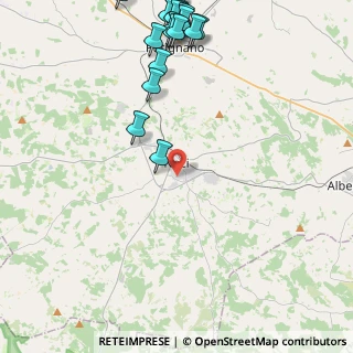 Mappa Via Elio Vittorini, 70015 Noci BA, Italia (6.5635)