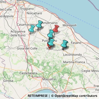 Mappa Via Elio Vittorini, 70015 Noci BA, Italia (9.20583)