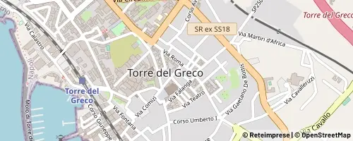 Mappa Torre del Greco