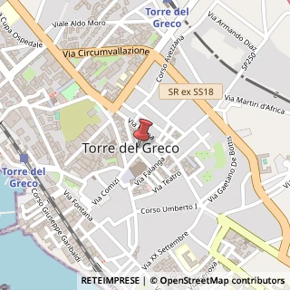 Mappa Traversa Santissimo, 66/68/70, 80059 Torre del Greco, Napoli (Campania)