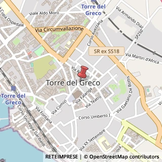 Mappa Via Salvatore Noto, 31, 80059 Torre del Greco, Napoli (Campania)