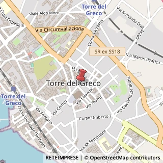 Mappa Via Salvatore Noto, 23, 80059 Torre del Greco, Napoli (Campania)