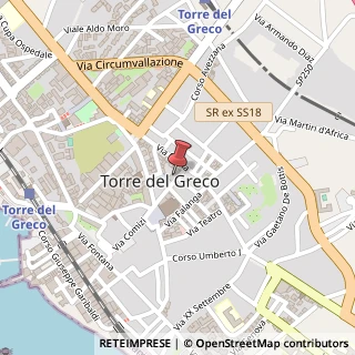 Mappa Via Salvatore Noto, 32, 80059 Torre del Greco, Napoli (Campania)
