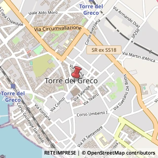 Mappa Via Salvatore Noto, 22, 80059 Torre del Greco, Napoli (Campania)