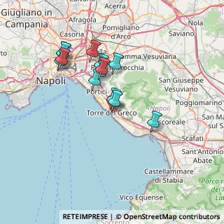Mappa Via Salvator Noto, 80059 Torre del Greco NA, Italia (6.97077)
