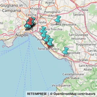 Mappa Via Salvator Noto, 80059 Torre del Greco NA, Italia (8.0125)