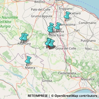 Mappa Via Gioia Zona Industriale, 70029 Santeramo In Colle BA, Italia (11.75091)