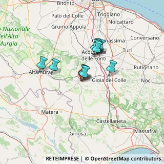 Mappa Via Gioia Zona Industriale, 70029 Santeramo In Colle BA, Italia (10.35273)