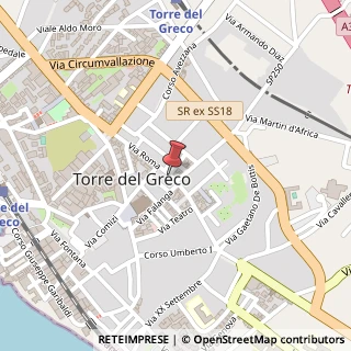 Mappa Via Roma, 99, 80059 Torre del Greco, Napoli (Campania)
