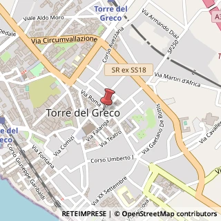 Mappa Via Roma, 97, 80059 Torre del Greco, Napoli (Campania)