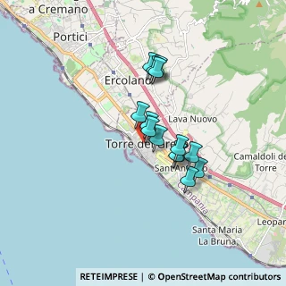 Mappa Via Fosso Sanmichele, 80059 Torre del Greco NA, Italia (1.33429)
