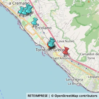 Mappa Largo Santissimo, 80059 Torre del Greco NA, Italia (2.01167)