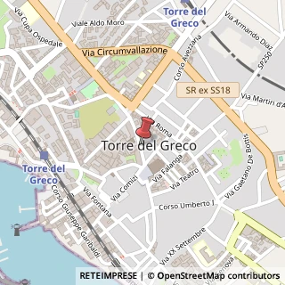 Mappa Via Diego Colamarino, 56, 80059 Torre del Greco, Napoli (Campania)