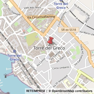 Mappa Via Salvatore Noto, 80059 Torre del Greco NA, Italia, 80059 Torre del Greco, Napoli (Campania)