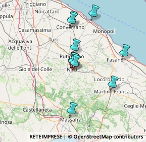 Mappa Via Martin Luther King, 70015 Noci BA, Italia (12.74182)