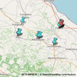 Mappa Via G. Gentile, 70011 Alberobello BA, Italia (9.14)